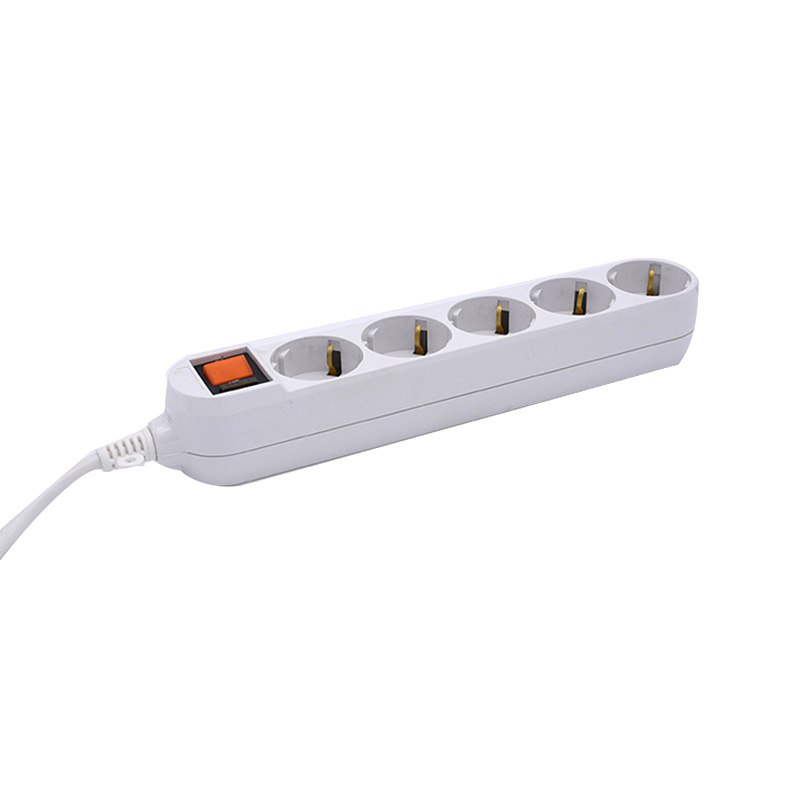 V0-V1 Antas 5 Outlet EU Standard Socket na may Overload Protection Switch V0-V1 Antas 5 Outlet EU Standard Socket na may Overload Protection Switch