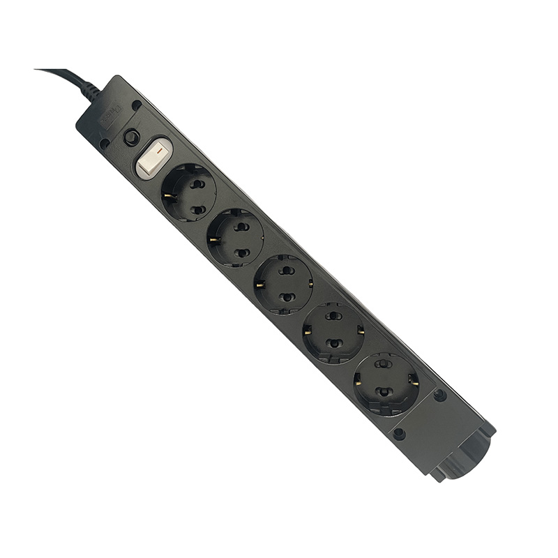Flame Retardant 6 Outlet KC Standard Sockets na may Switch Flame Retardant 6 Outlet KC Standard Sockets na may Switch